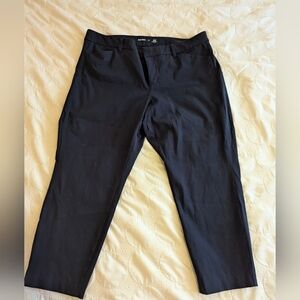 Pixie High-Rise Secret Smooth Pockets Pants Navy Blue 20